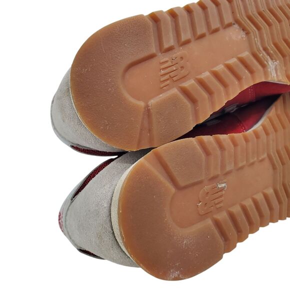 NEW BALANCE 520 Shoes Mens Size 6 Red Gray Suede Mesh Running Sneaker KL520RWY - Picture 11 of 12